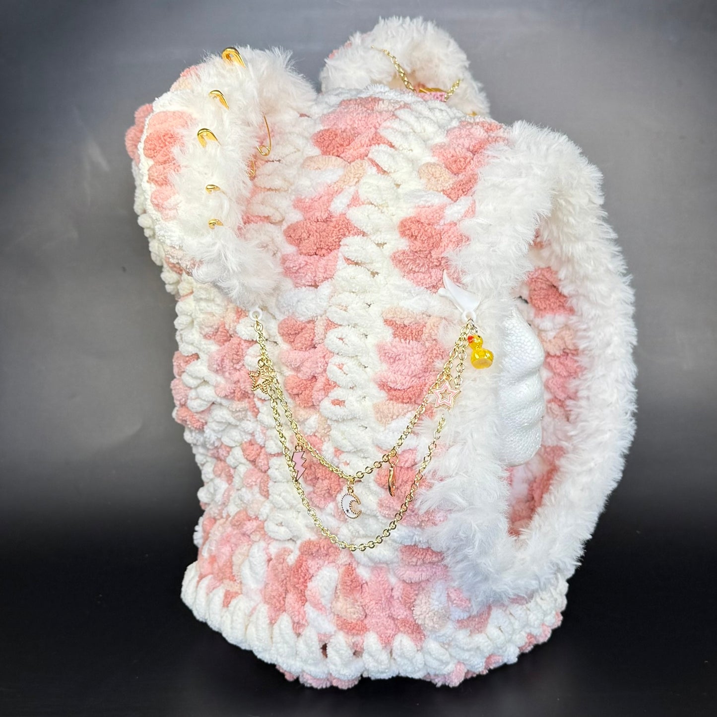 Pink & Gold Lost Lands Hood