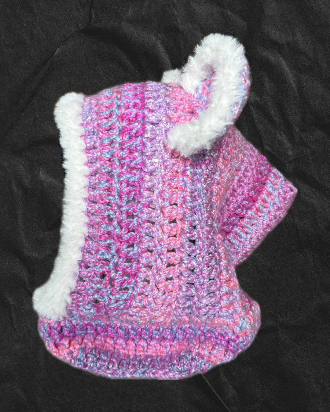 Pink and Purple Hood