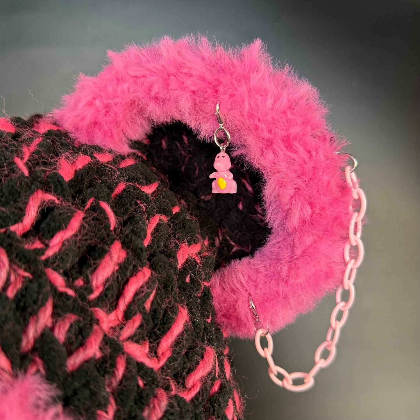 Pink Wooli X Lost Lands Hood