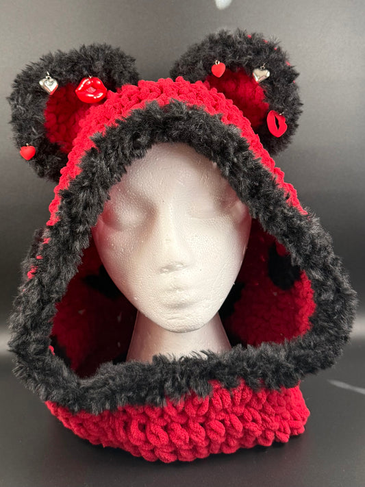 Red and Black Hearts🖤