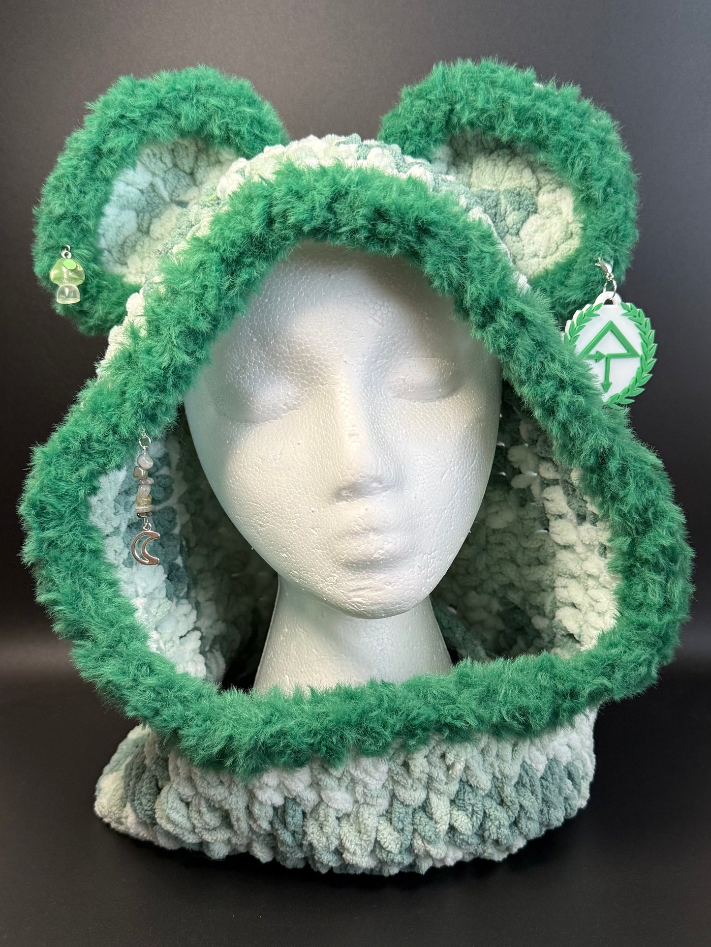 Green EDM Hood - OTT🌲