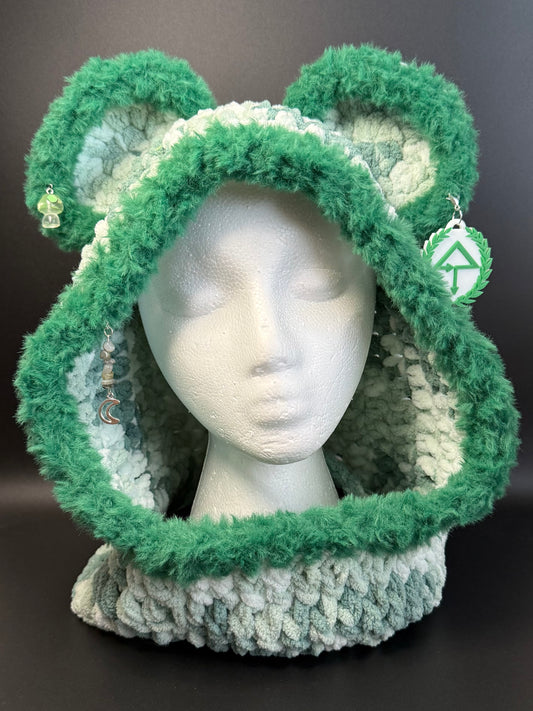 Green EDM Hood - OTT🌲