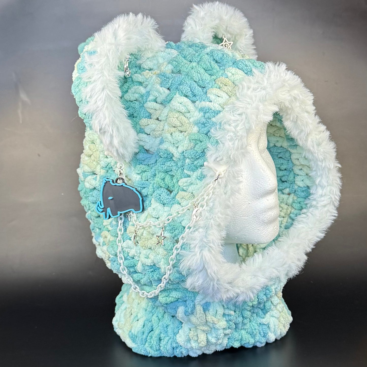 Wooli Teal Hood