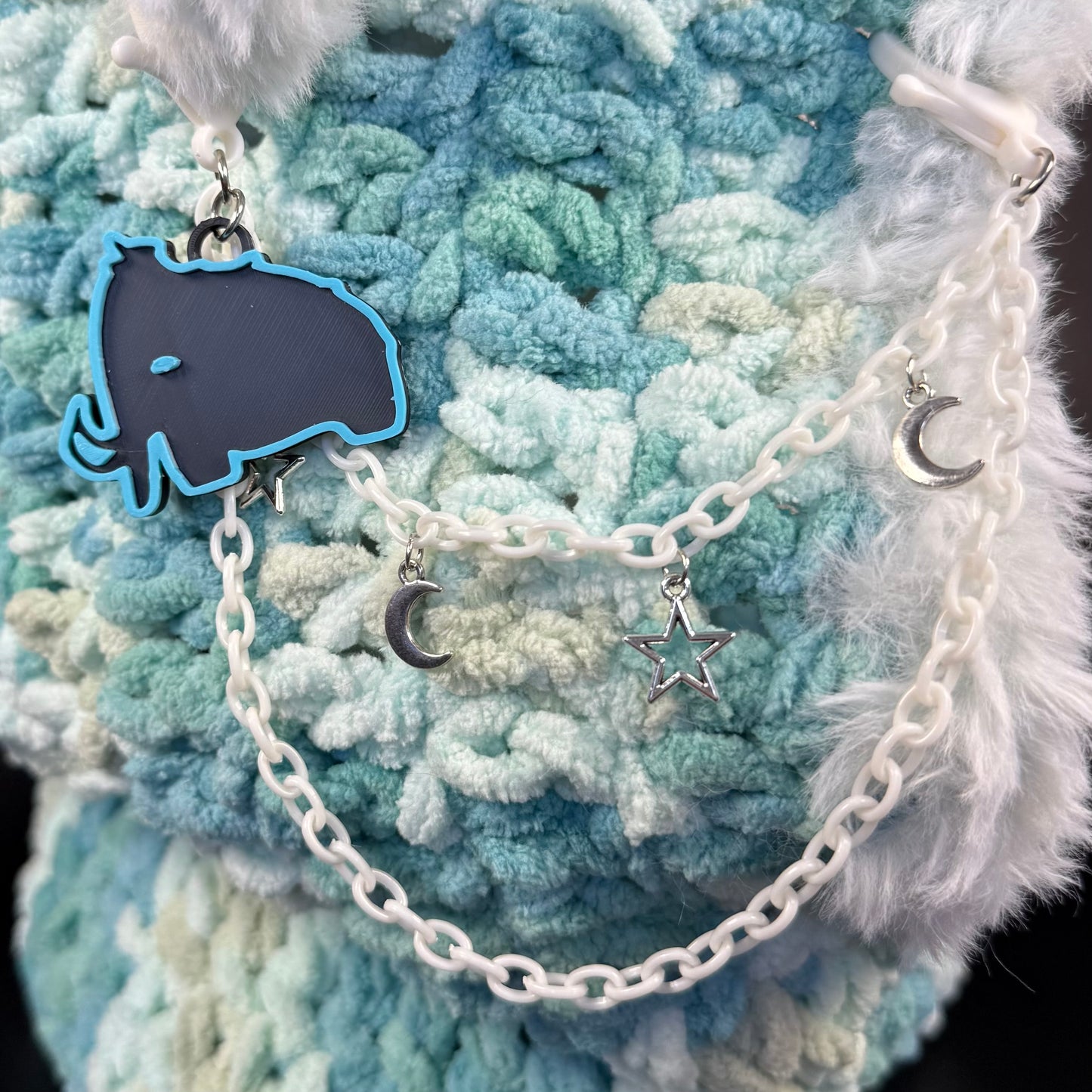 Wooli Teal Hood