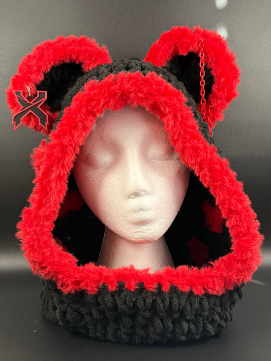 Black and Red Hearts❤️