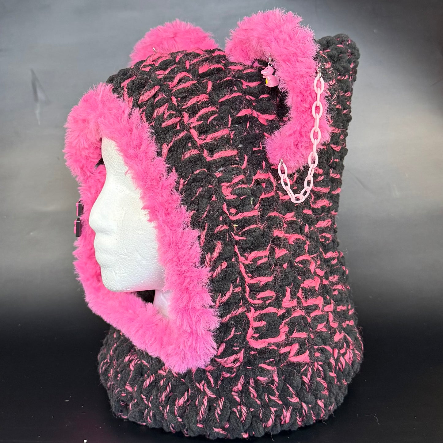 Pink Wooli X Lost Lands Hood