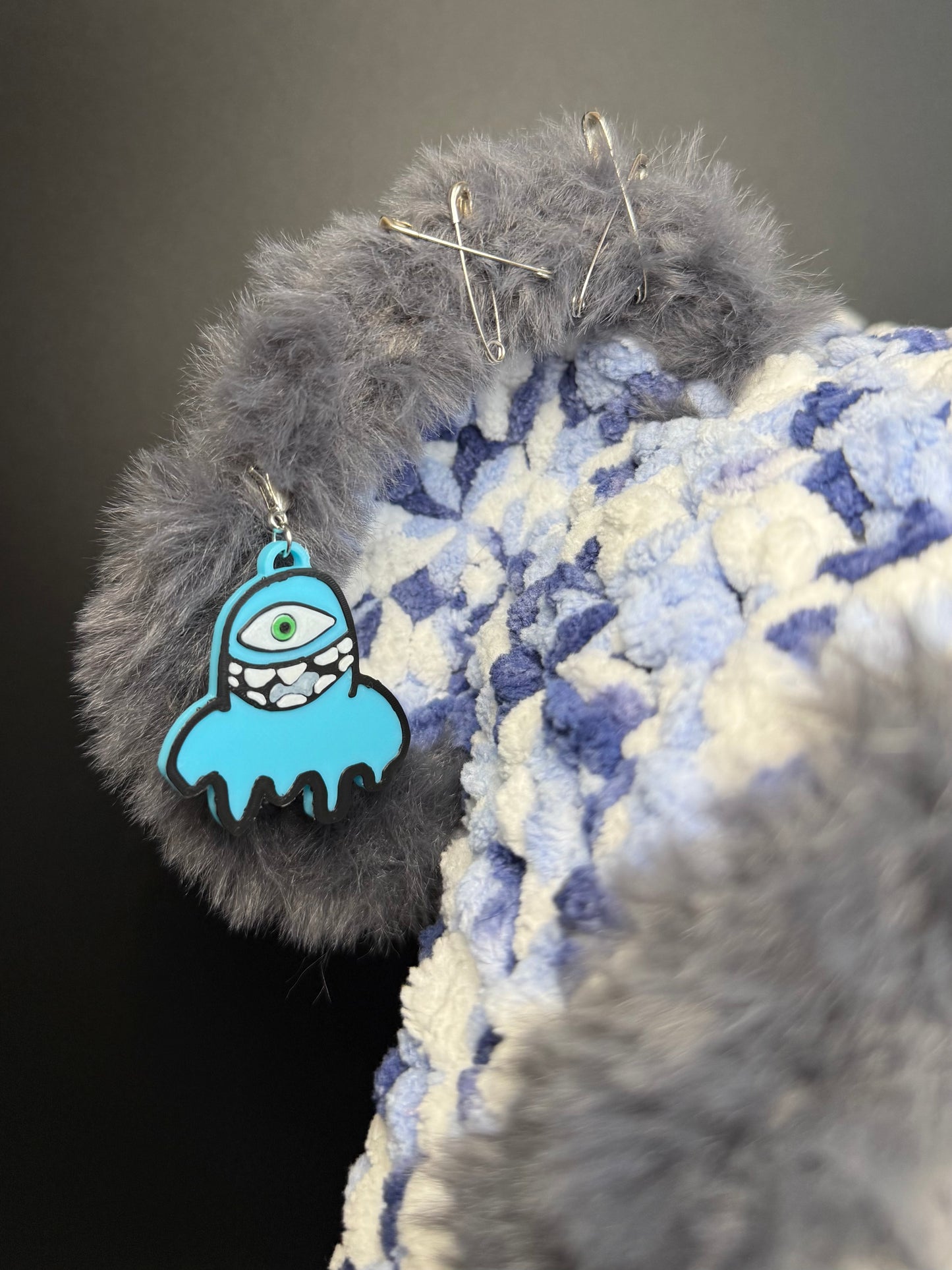 Blue EDM Hood👁️