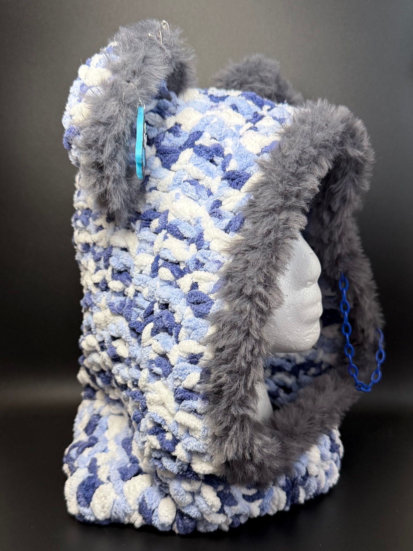 Blue EDM Hood👁️