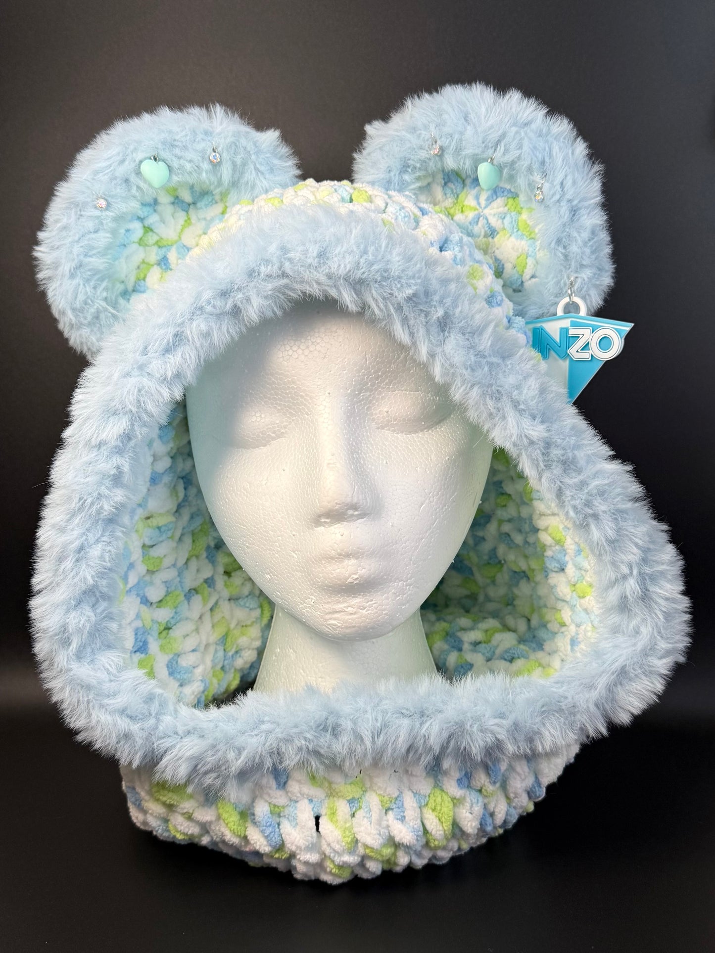 Blue EDM Hood🔻