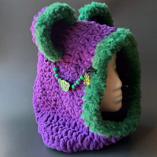 Level Up Hood (Purple)