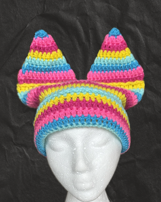 Sugar Rush Extended Cat Ear Beanie