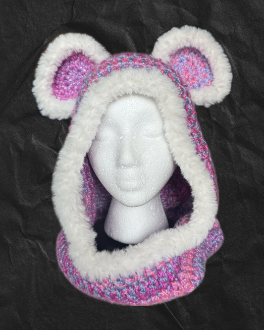 Pink and Purple Hood