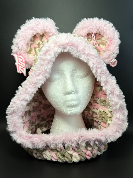 Pink EDM Hood🐻