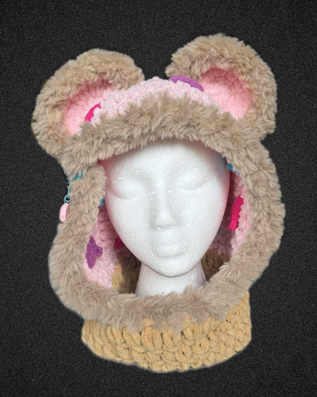 Light Pink Donut Hood