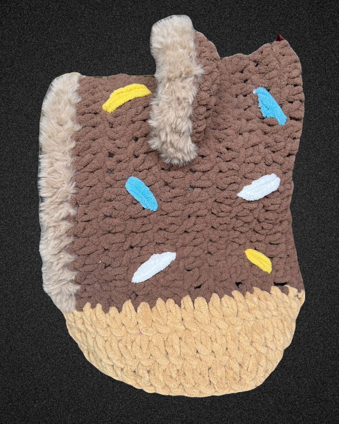 Brown Donut Hood